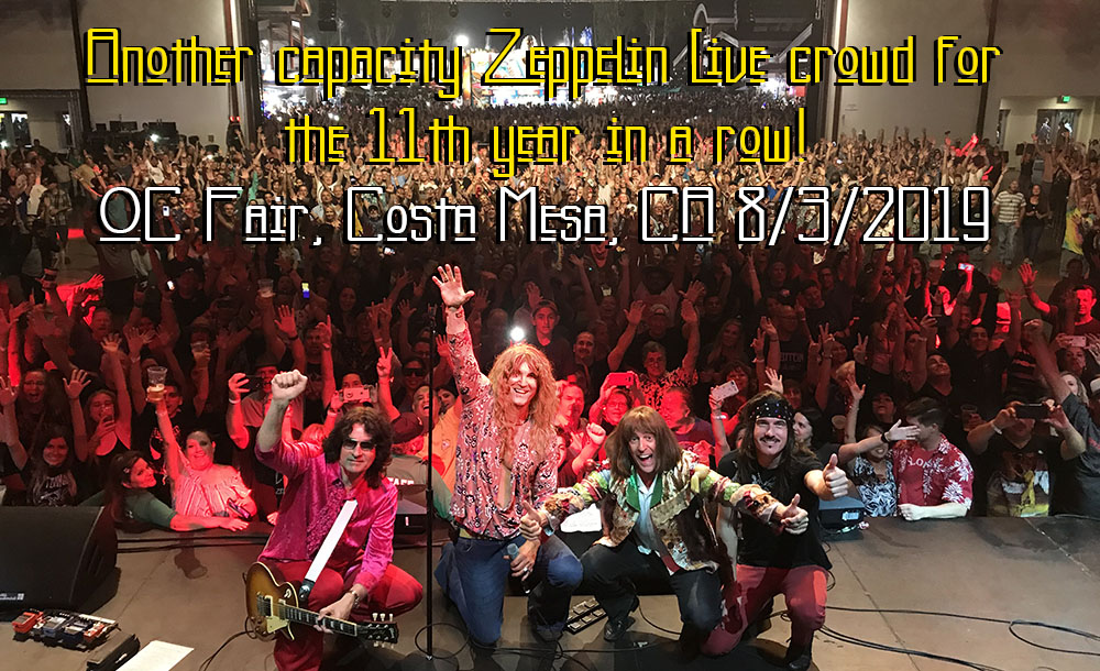 JOHN PAUL JOEL Gigs (Led Zeppelin Tribute)